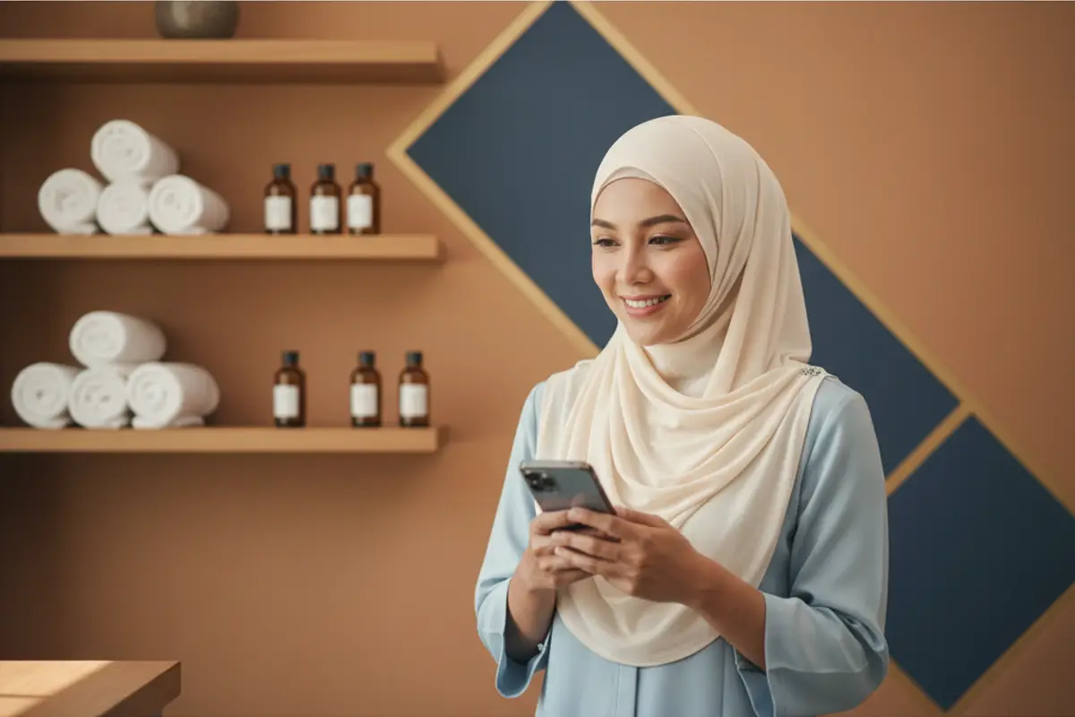 Sistem Tempahan Spa Muslimah: Privasi Terjaga, Terapis Pilihan Sendiri